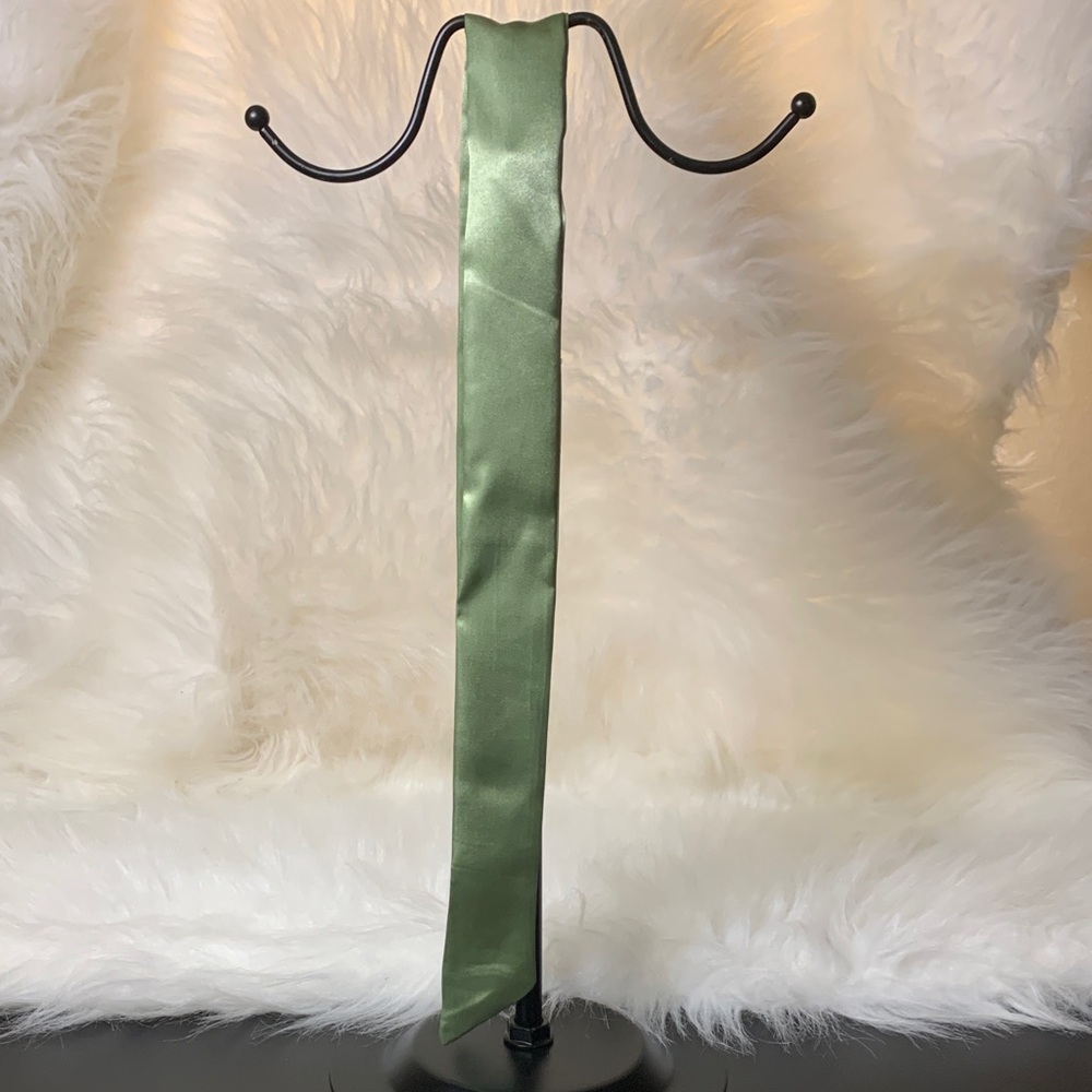 Scarf for bags, neck,hair accessory (NWOT) Green